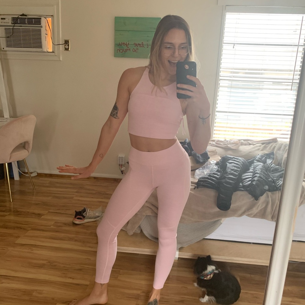 Outdoor Voices Pink Set